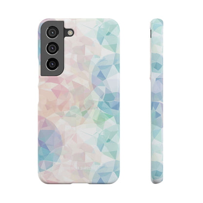 Pastel Geometry Background - Slim Samsung S22 Phone Case