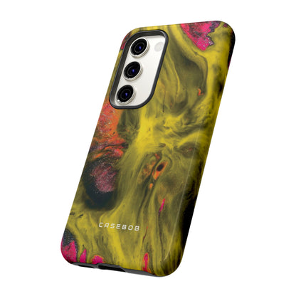 Yellow Ink Art - Protective Phone Case