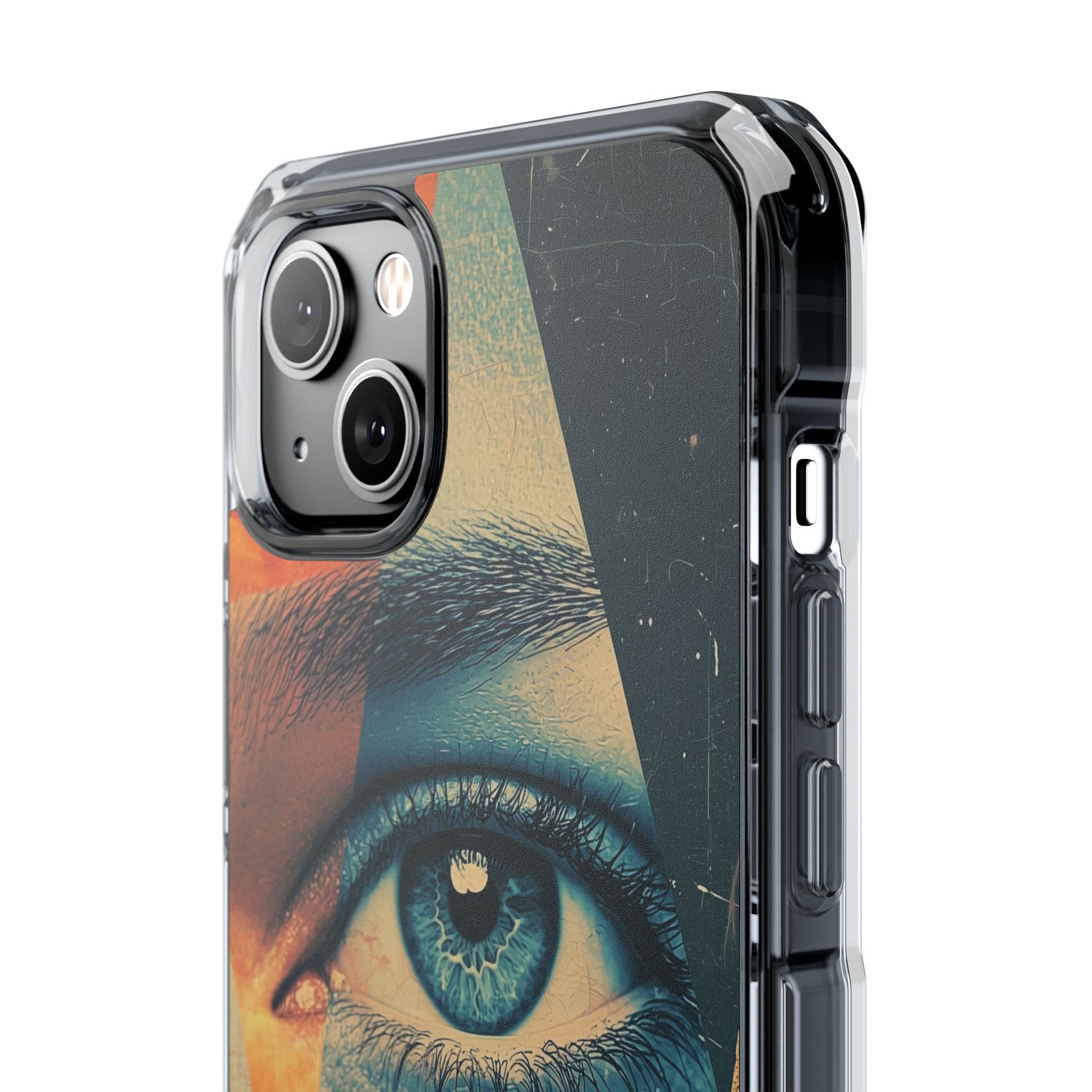 Eye Meets Mountains iPhone Case - Impact