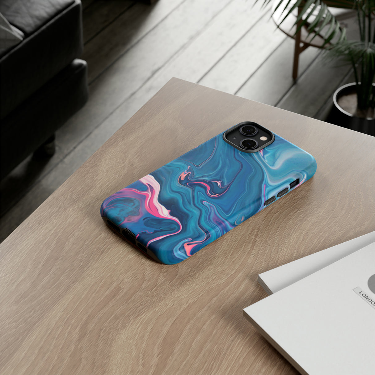 Blue Ink - Protective Phone Case