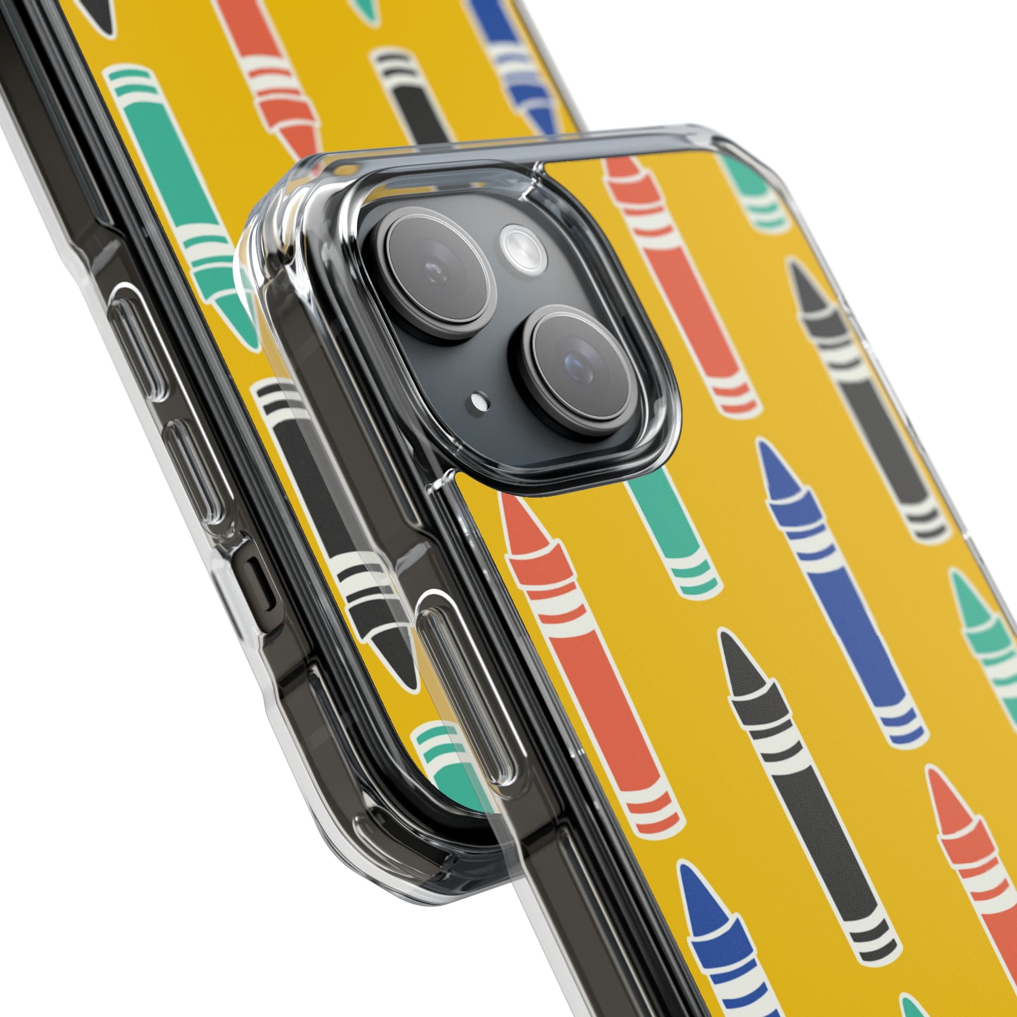 Crayons Dance Joyfully iPhone Case - Impact