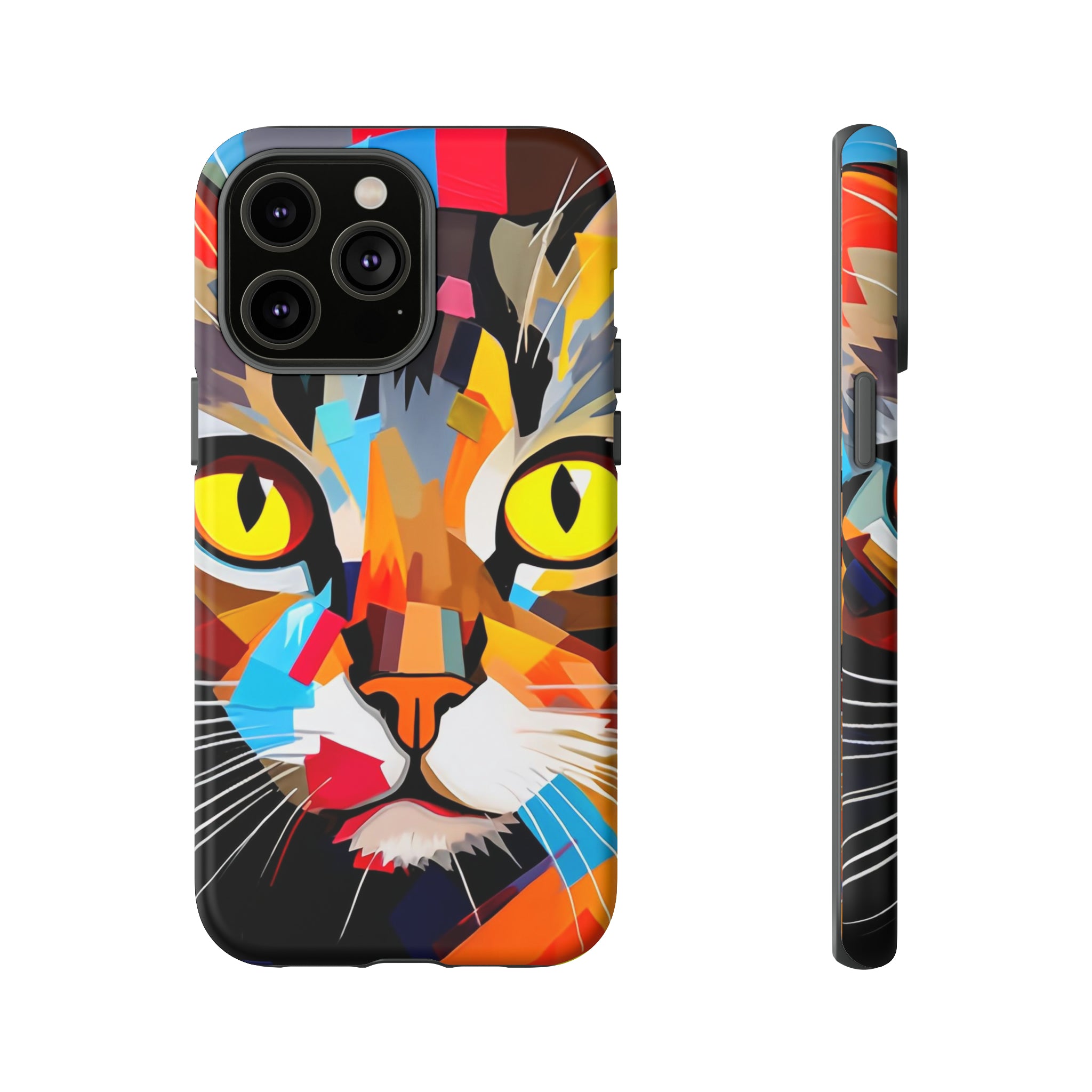 Abstract Kitty Palette Samsung Case (Protective)