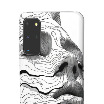 Topographic Serenity | Slim Phone Case for Samsung