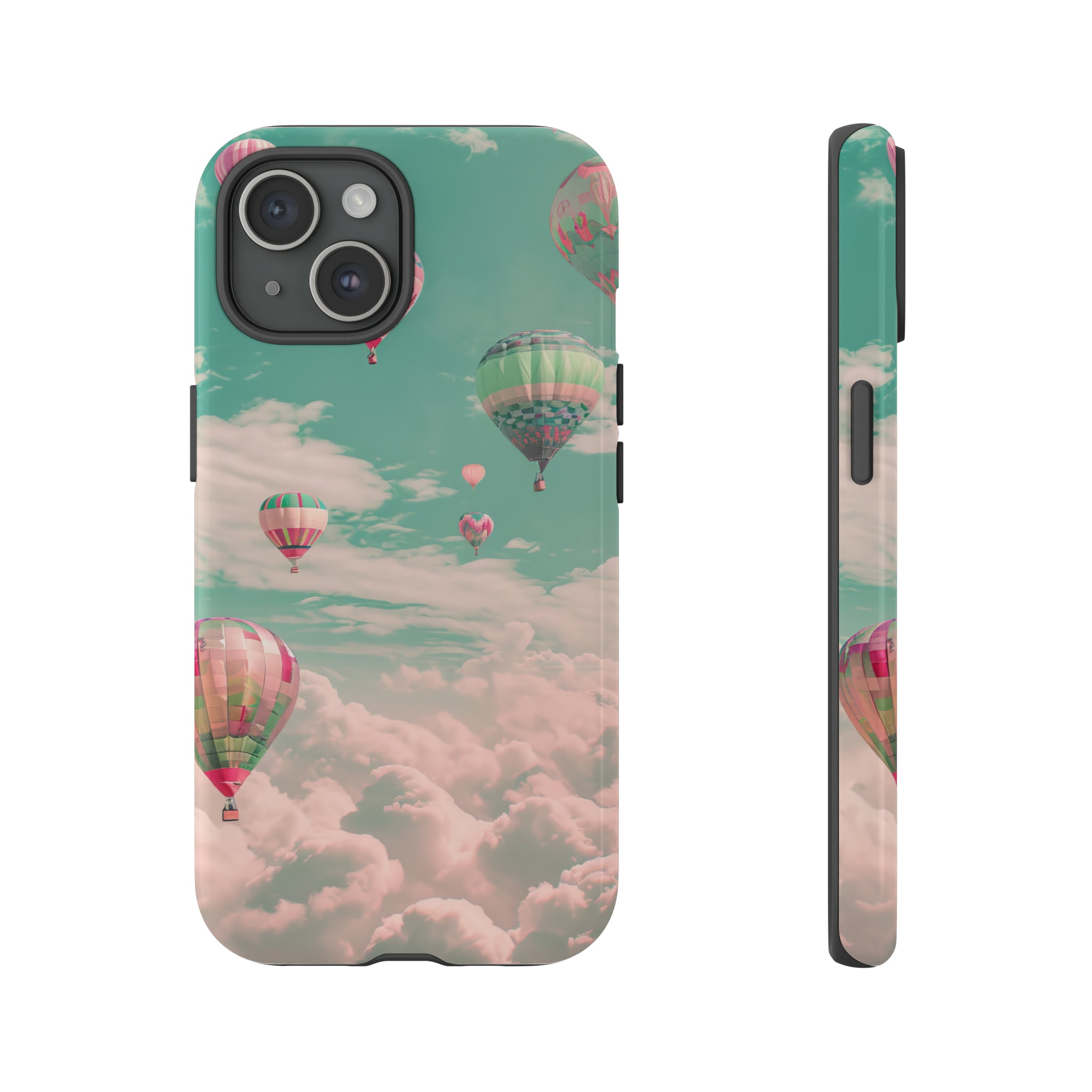 Skyward Balloons: Pastel Journey - Protective Phone Case