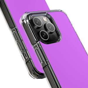 Heliotrope Hue | Handyhülle für iPhone (Clear Impact Case – magnetisch) 