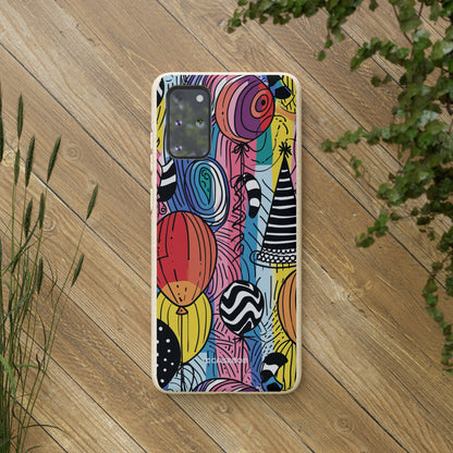 Vibrant Party Whimsy | Biodegradable Phone Case