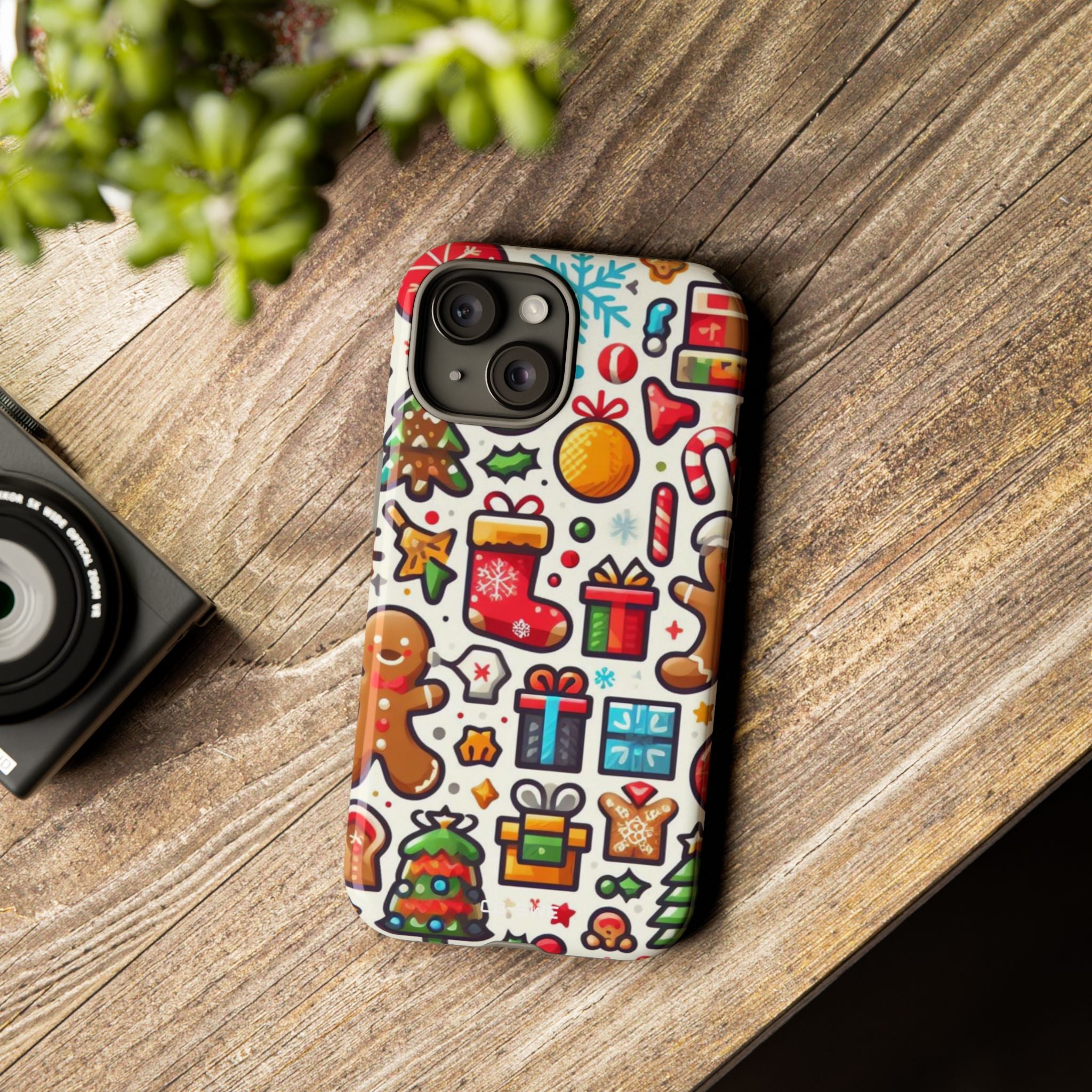 Holiday Icons Celebrate - iPhone Case