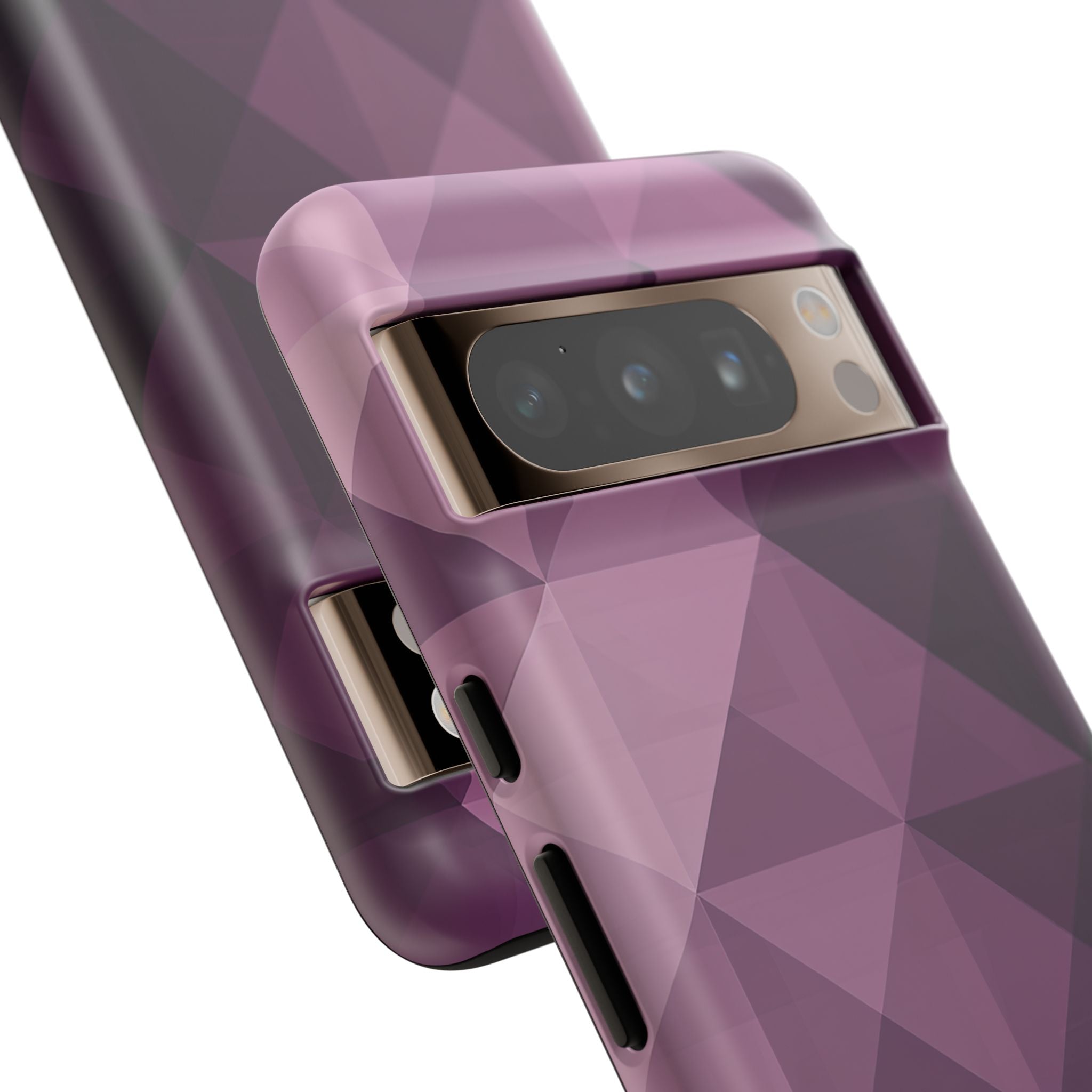 Gradient Purple Mosaic Google Pixel 8 - Tough Phone Case