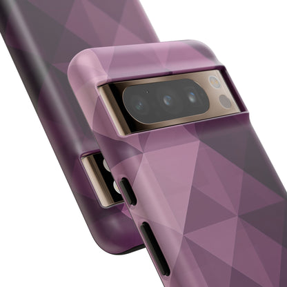 Gradient Purple Mosaic Google Pixel 8 - Tough Phone Case