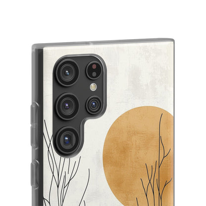 Orange Halo Samsung S22 Ultra Case - Soft