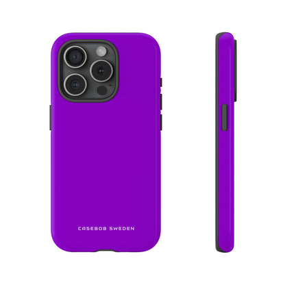 Dark Violet iPhone 15 - Tough Phone Case