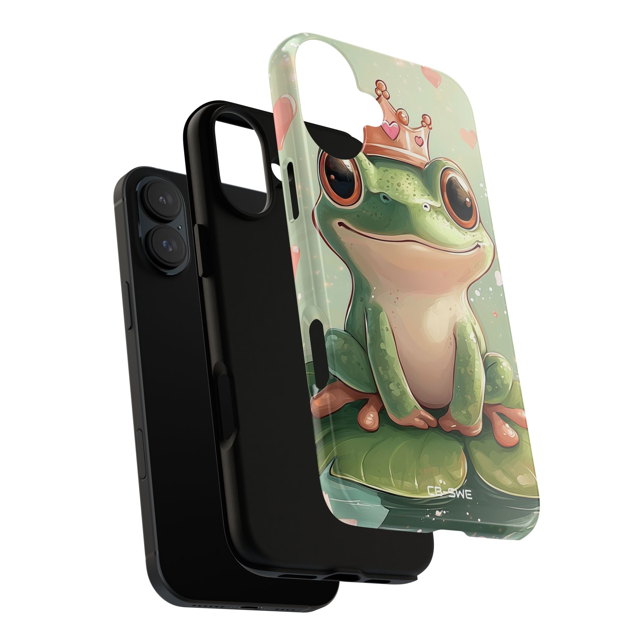 Frog Wears Crown - iPhone Case
