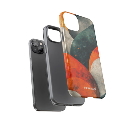 Crimson Wave iPhone 14 Plus Case - Tough