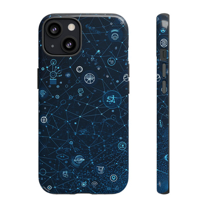 Link Spectrum: Connectivity Gradient - Protective Phone Case