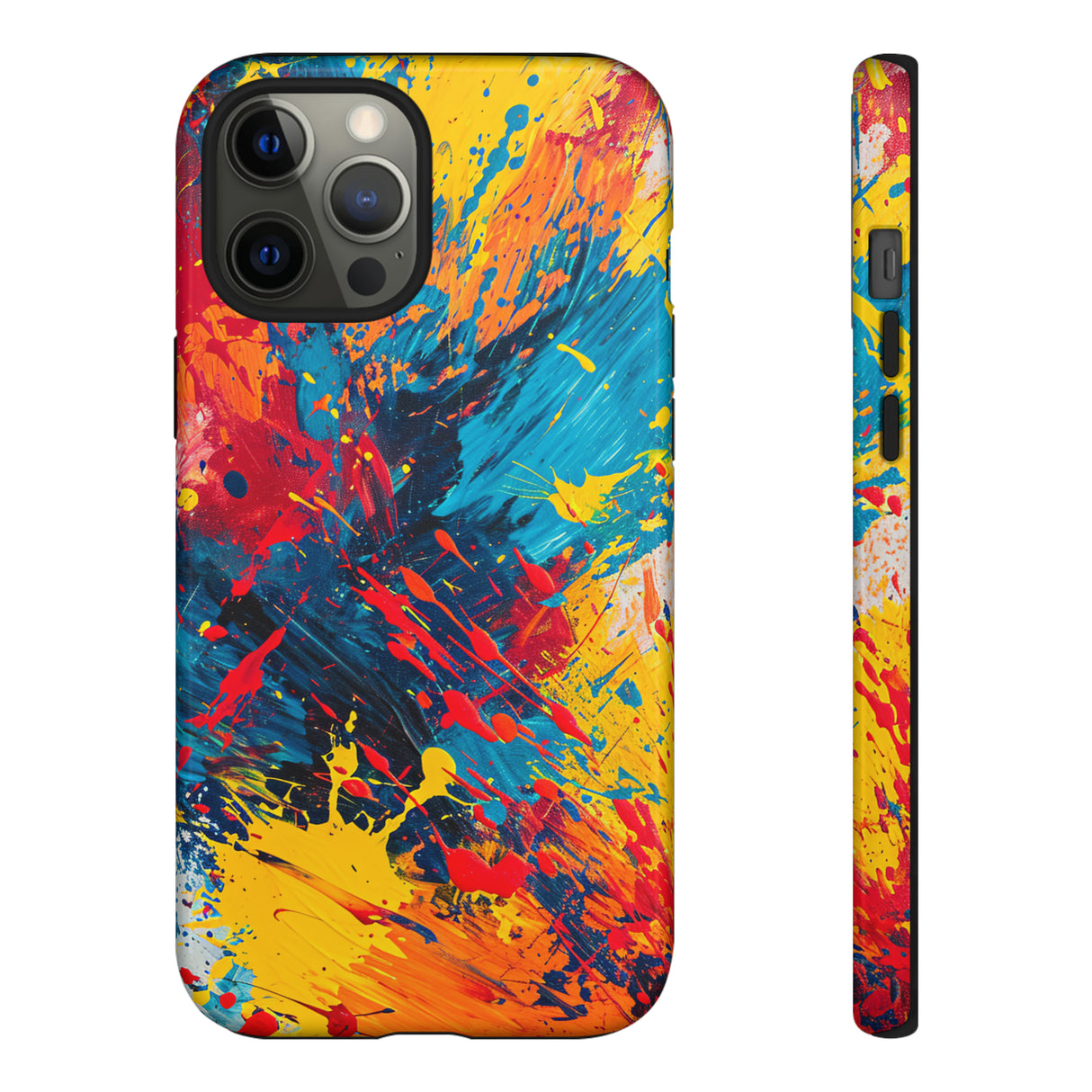 Artistic Brushstroke Bliss - Protective Phone Case