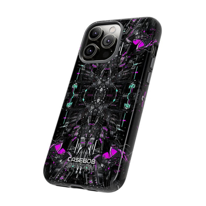 Cybernetic Neon Nexus iPhone 14 - Tough