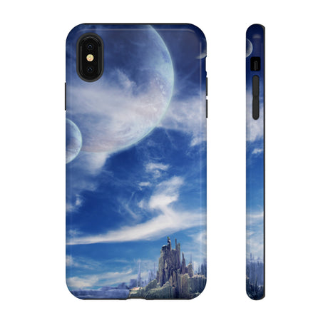 Landscape in fantasy planet 89 - Protective Phone Case