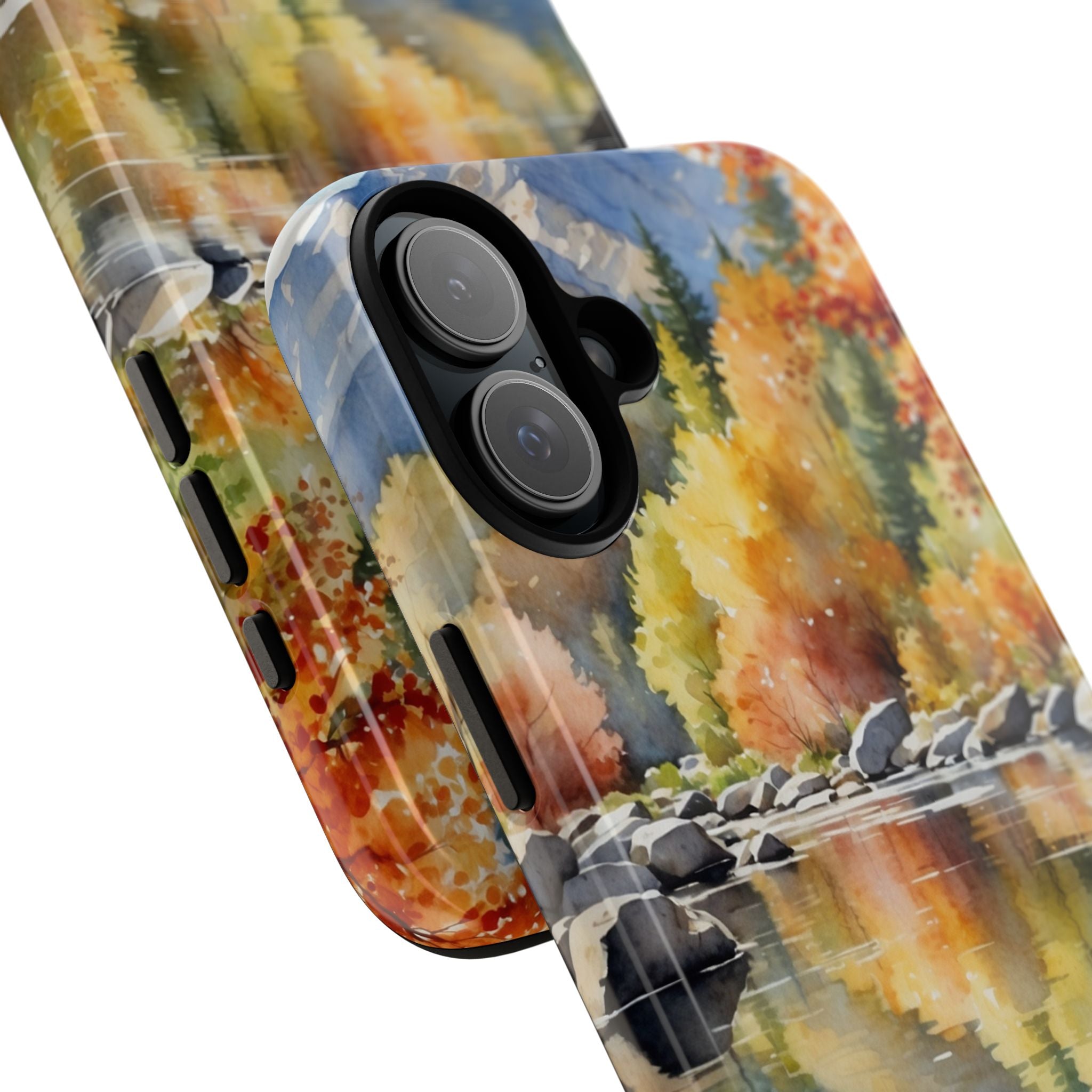 Autumn Leaves Reflect - iPhone Case