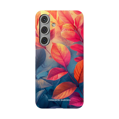 Red Blue Nature - Slim Samsung S24 Phone Case