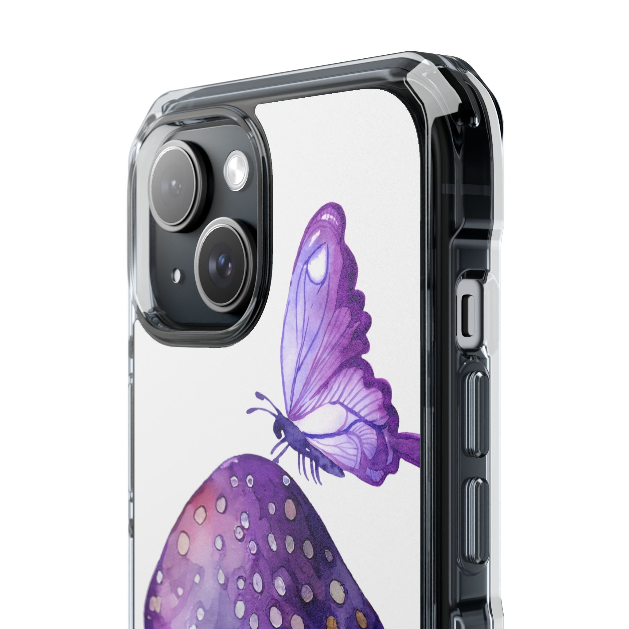 Whimsical Butterfly Perch iPhone Case - Impact