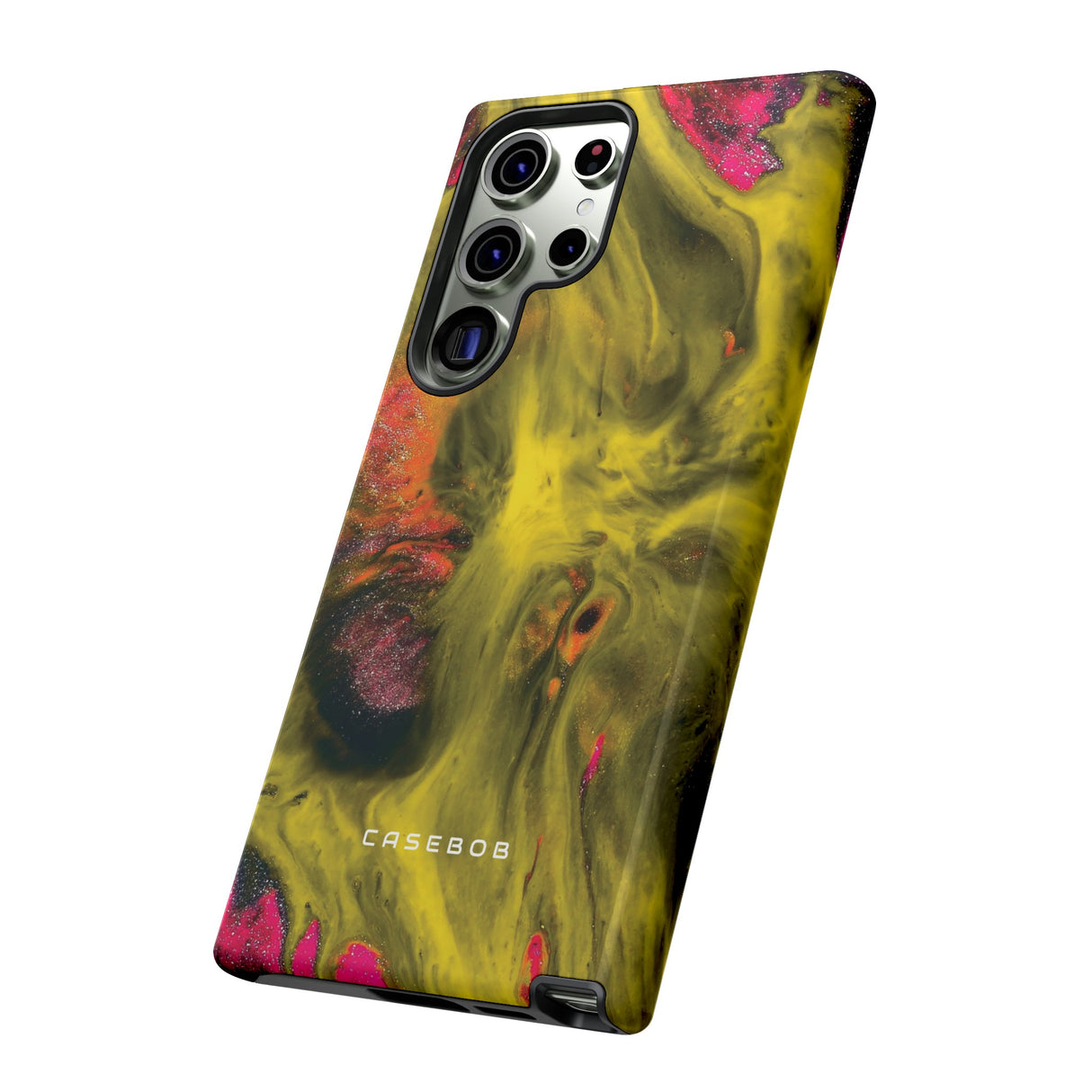 Yellow Ink Art - Protective Phone Case