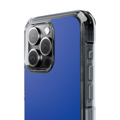 Cobalt Blue - Clear Impact iPhone 15 Phone Case