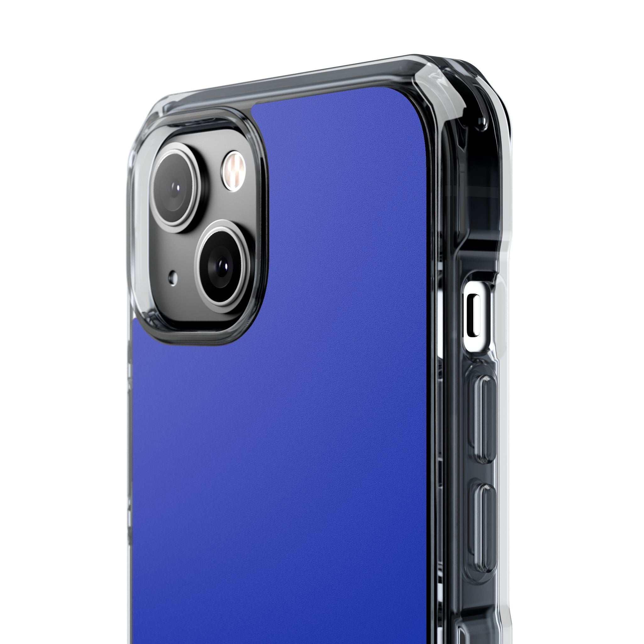 Persian Blue - Clear Impact Case for iPhone