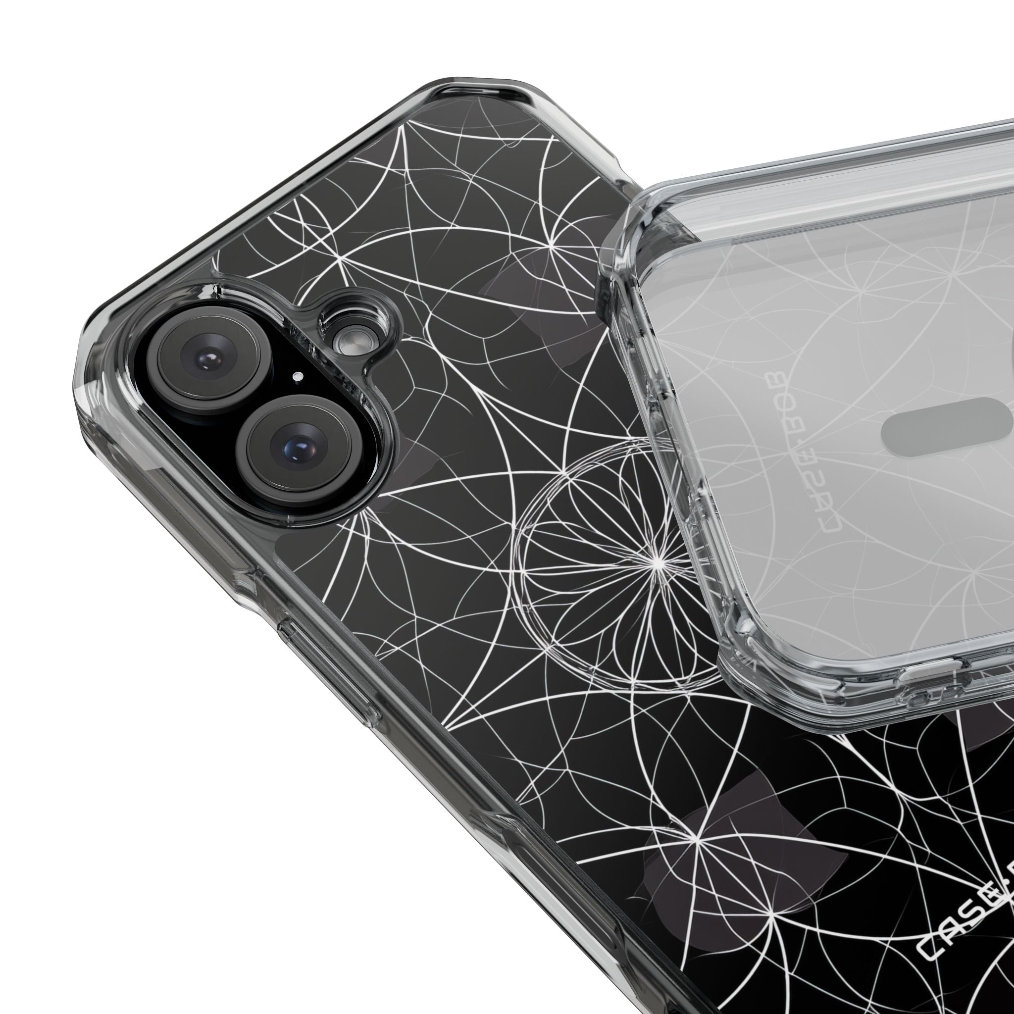 Radiant Petal Orbit iPhone 15 Case - Impact