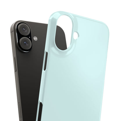 Light Cyan iPhone 16 - Slim Phone Case