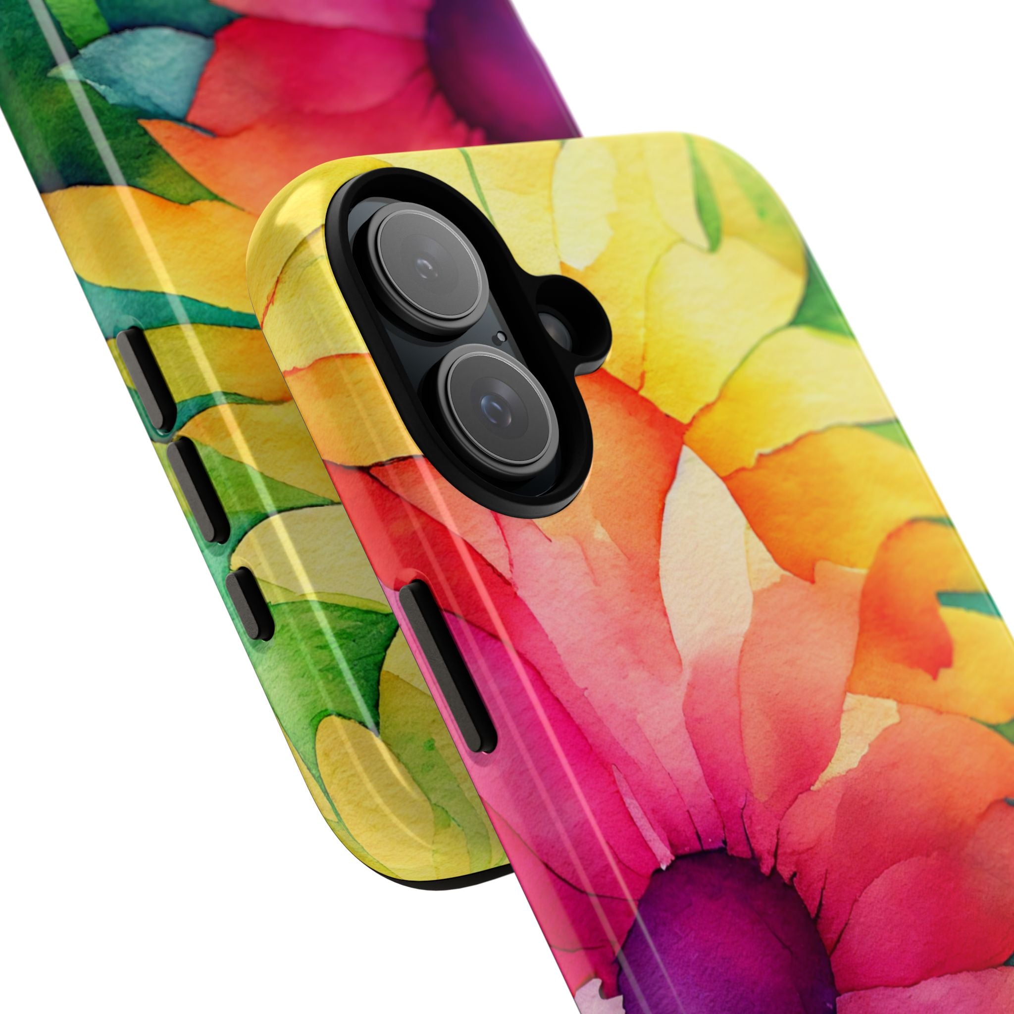 Vibrant Floral Symphony - iPhone Case