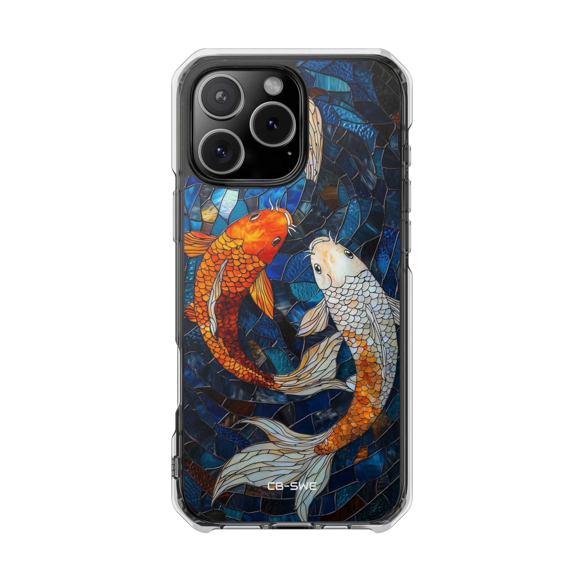 Koi Fish Swim iPhone Case - Impact