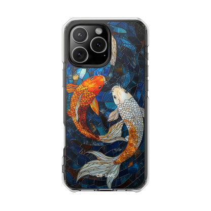Koi Fish Swim iPhone Case - Impact
