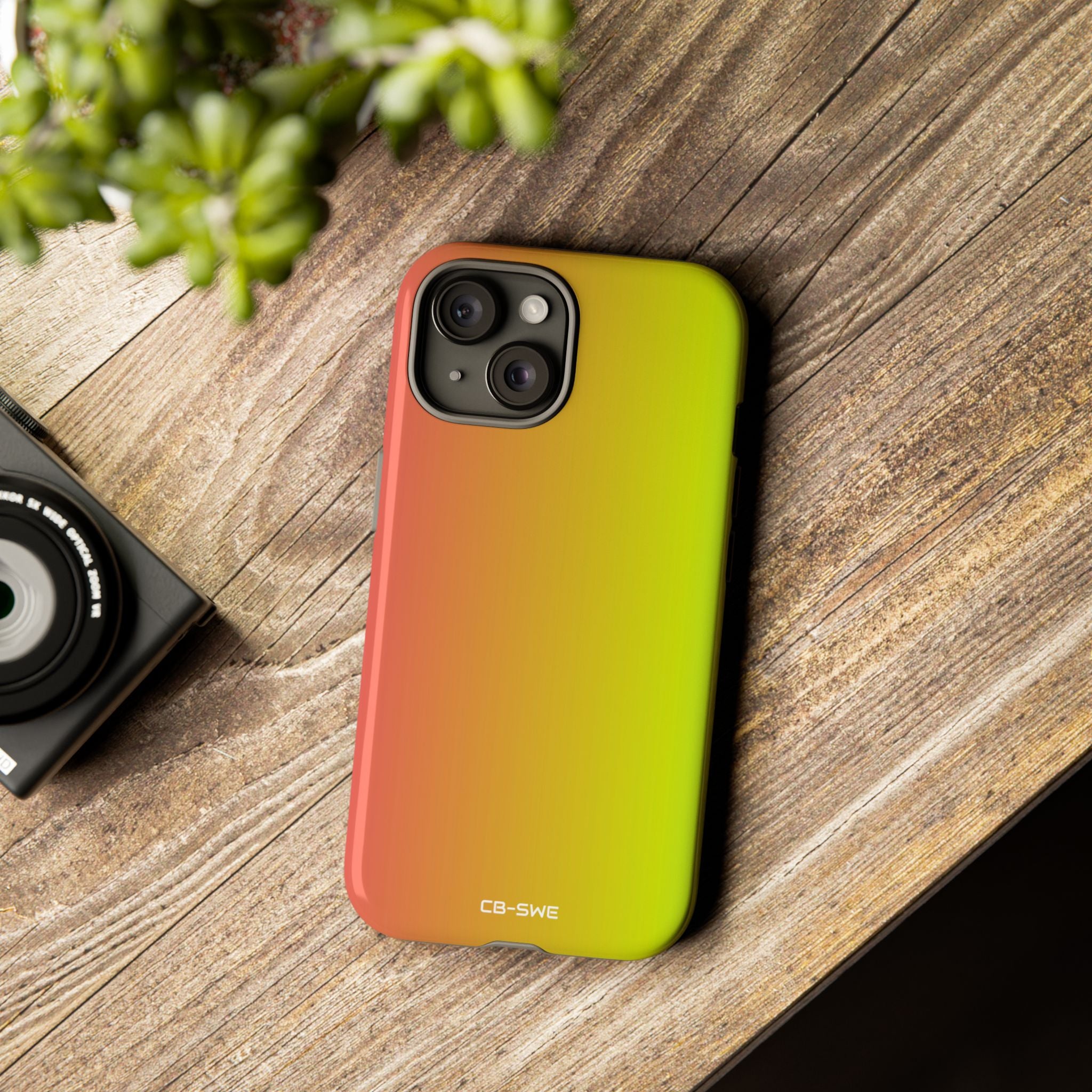 Serenity Gradient Flow - iPhone Case