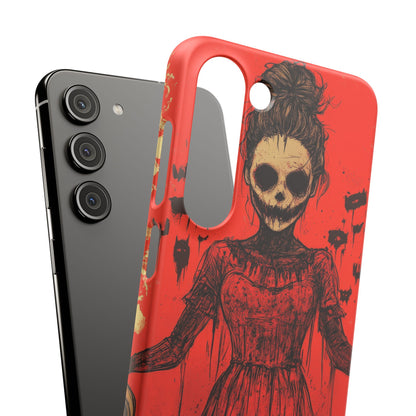 Haunting Scarlet Descent Samsung S23 - Slim Phone Case