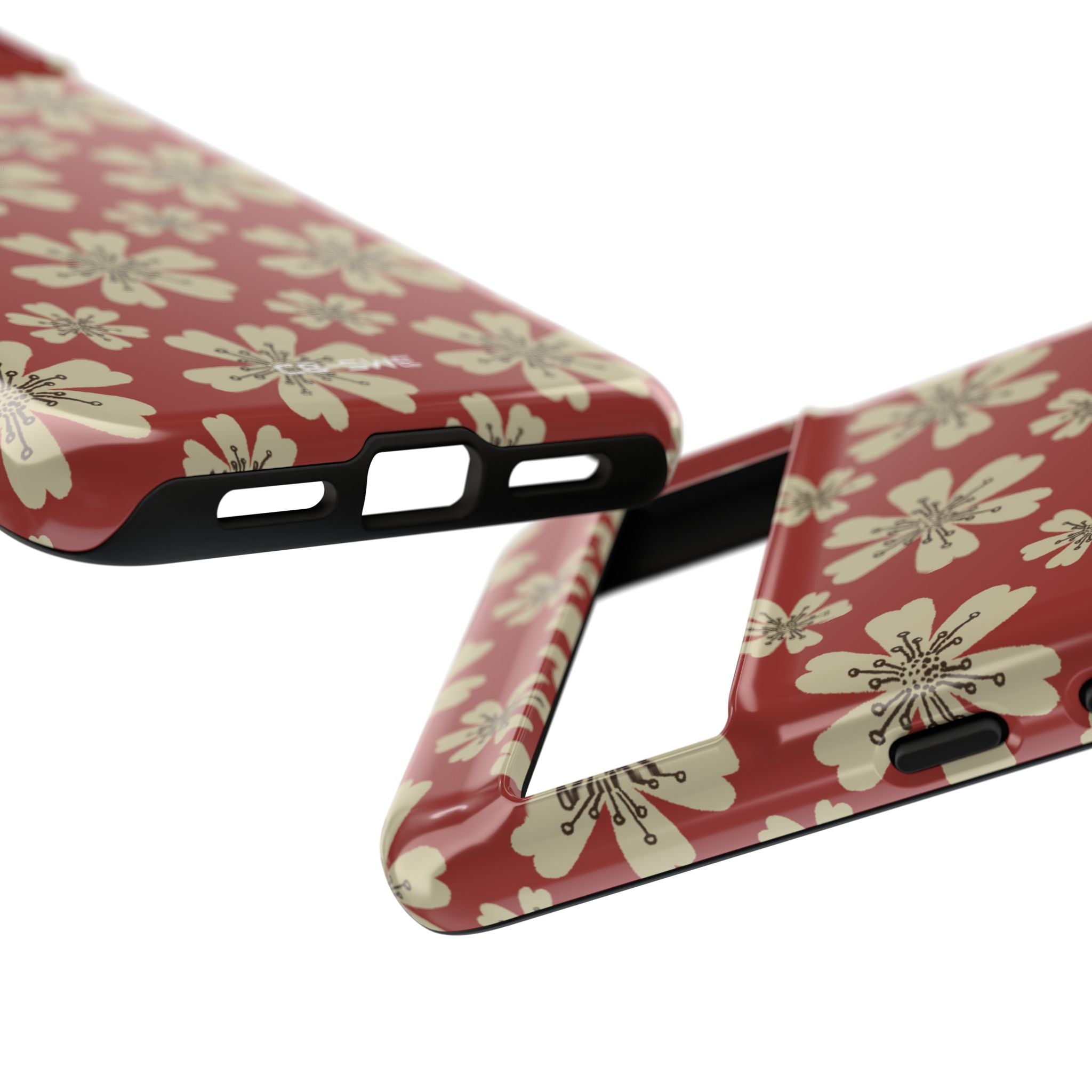 Retro Red Florals - Google Pixel Case