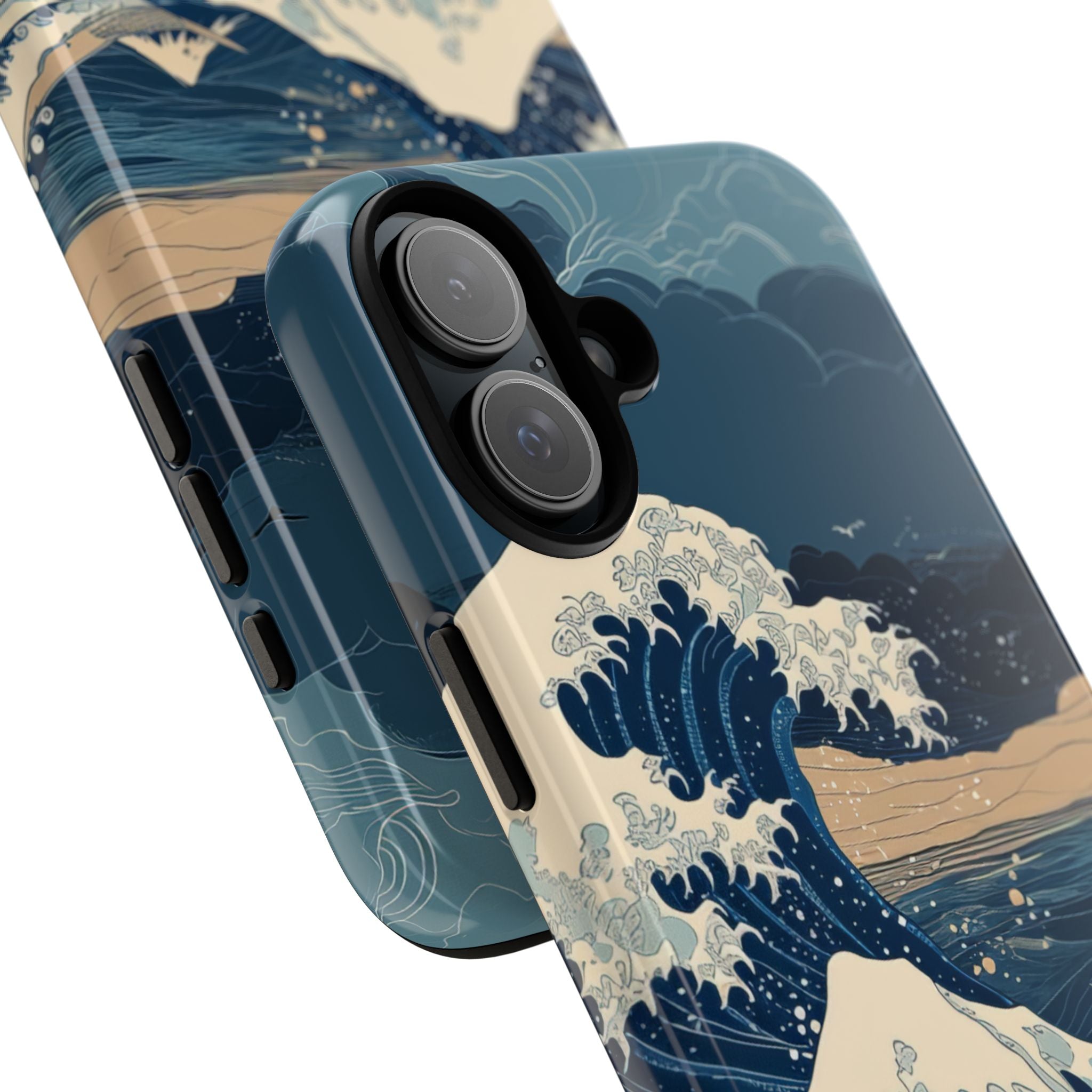 Ocean's Majesty: Ukiyo-e Waves - for iPhone 16