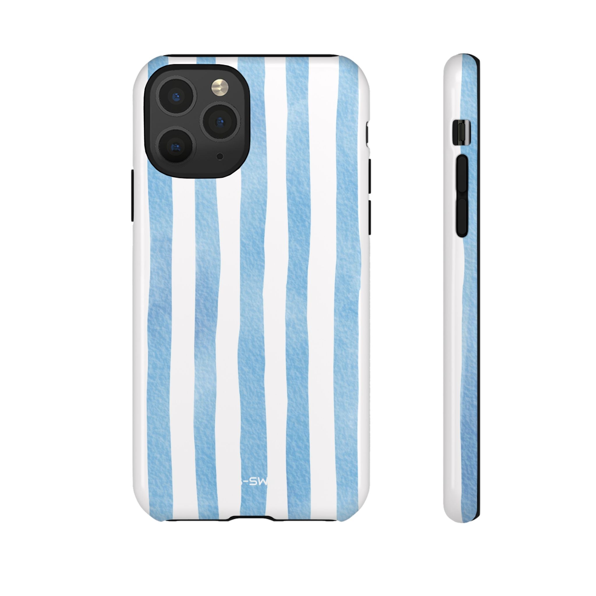 Soft Blue Watercolors - iPhone Case
