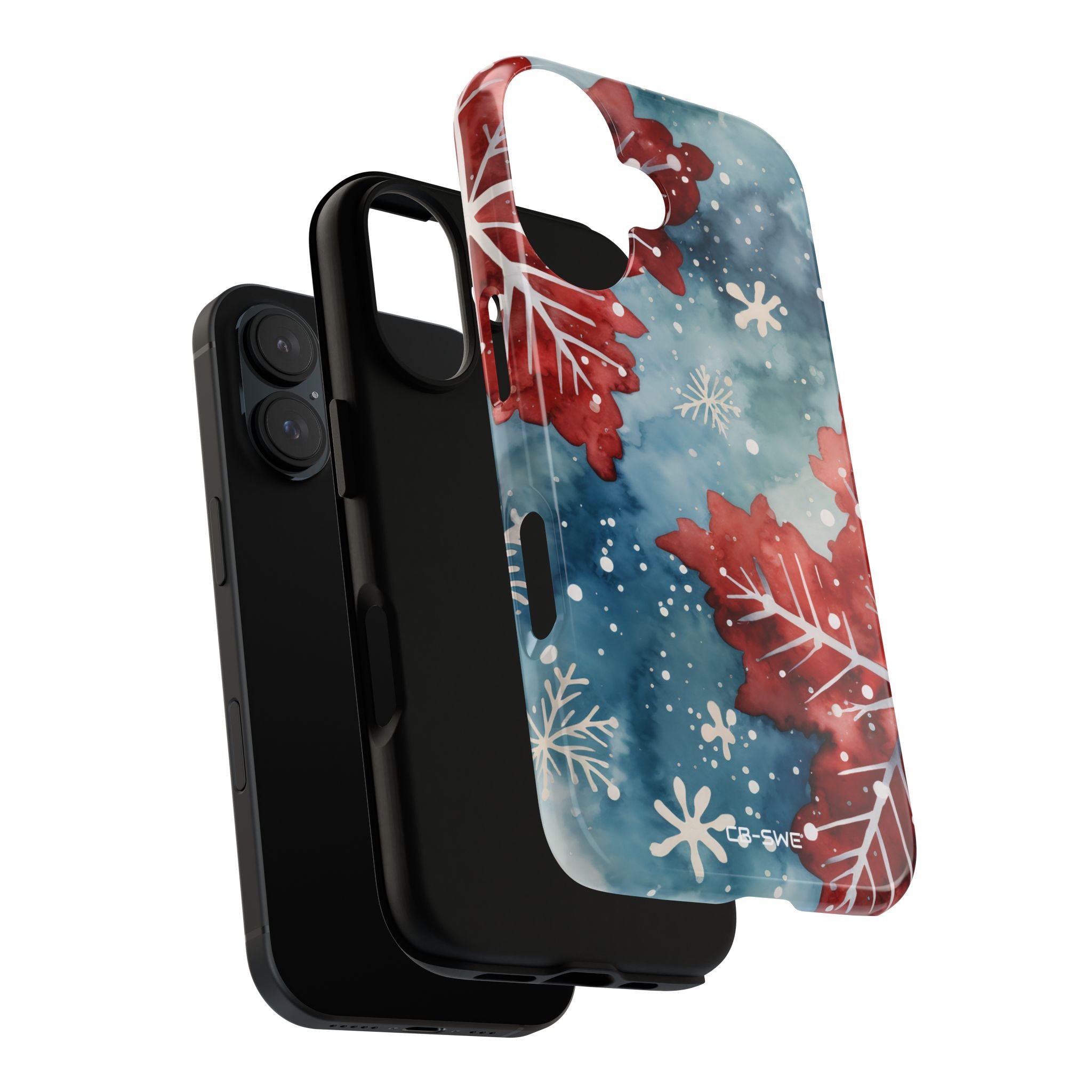 Winter Leaves Dance - iPhone Case