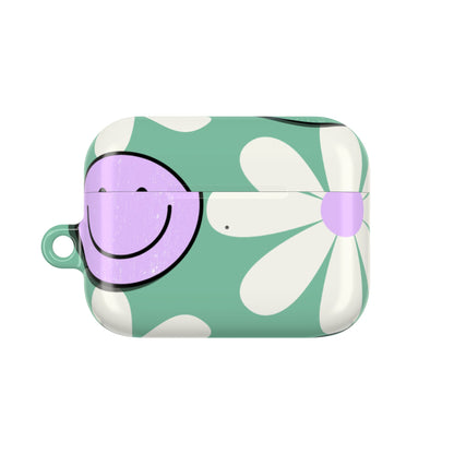 Smiley Daisy Glow - AirPods Case