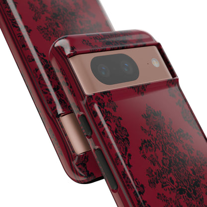 Gothic Crimson Elegance Google Pixel 8 - Tough Phone Case