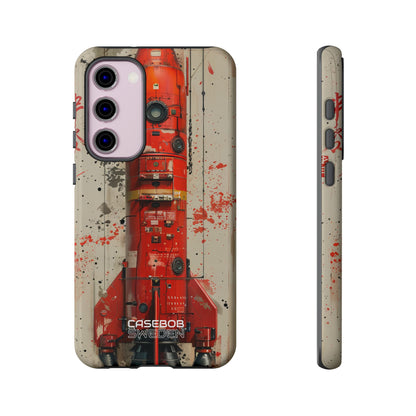 Crimson Rocket Burst Samsung S23 - Resistente