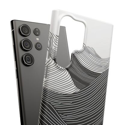 Undulating Horizon Waves Samsung S23 - Slim Phone Case