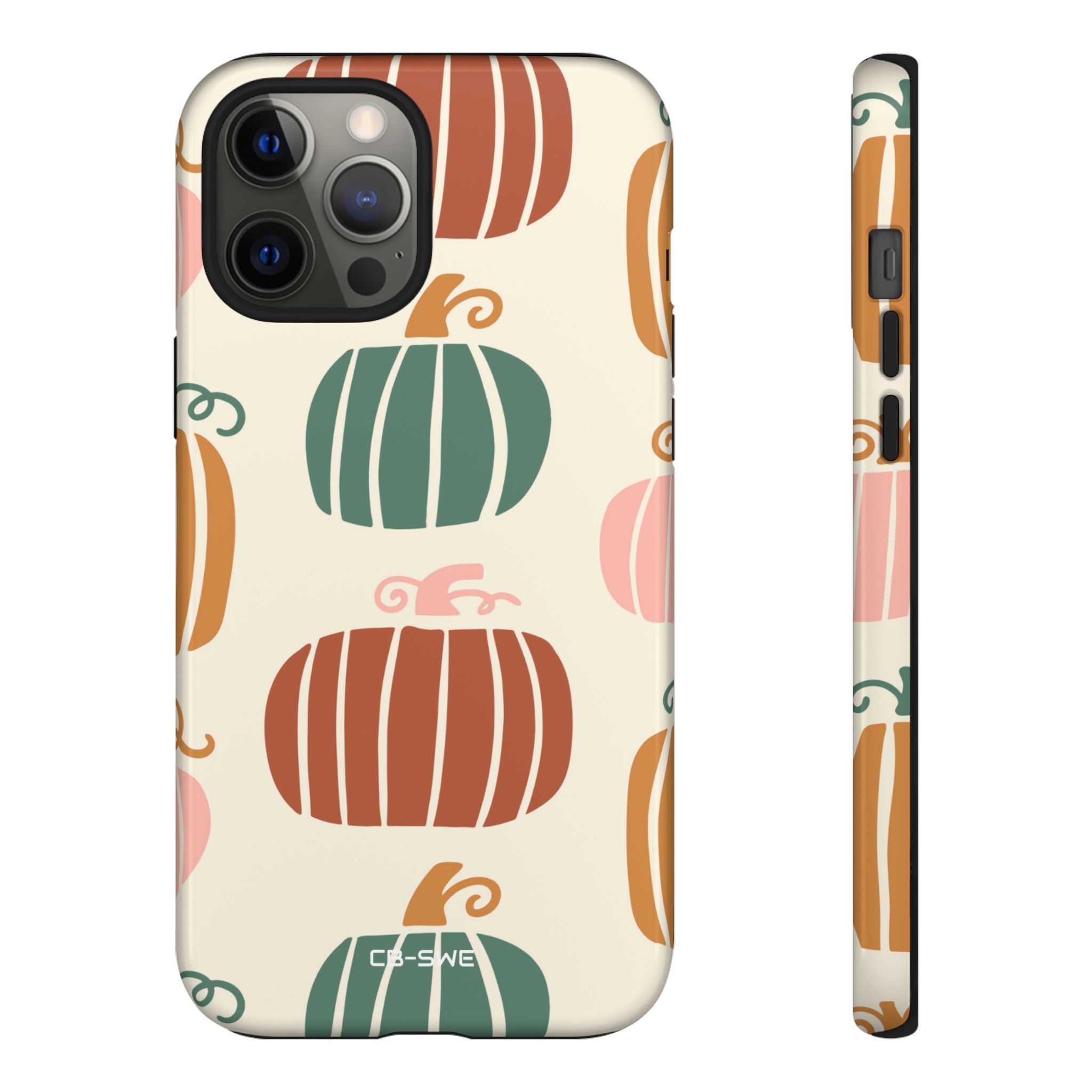 Whimsical Pumpkin Harmony - iPhone Case