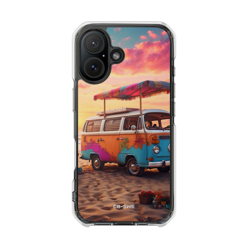 Van Rests at Shore iPhone Case - Impact