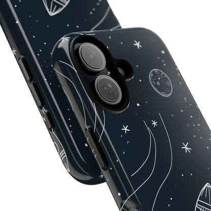 Cosmic Rocket Drift iPhone 16 - Tough