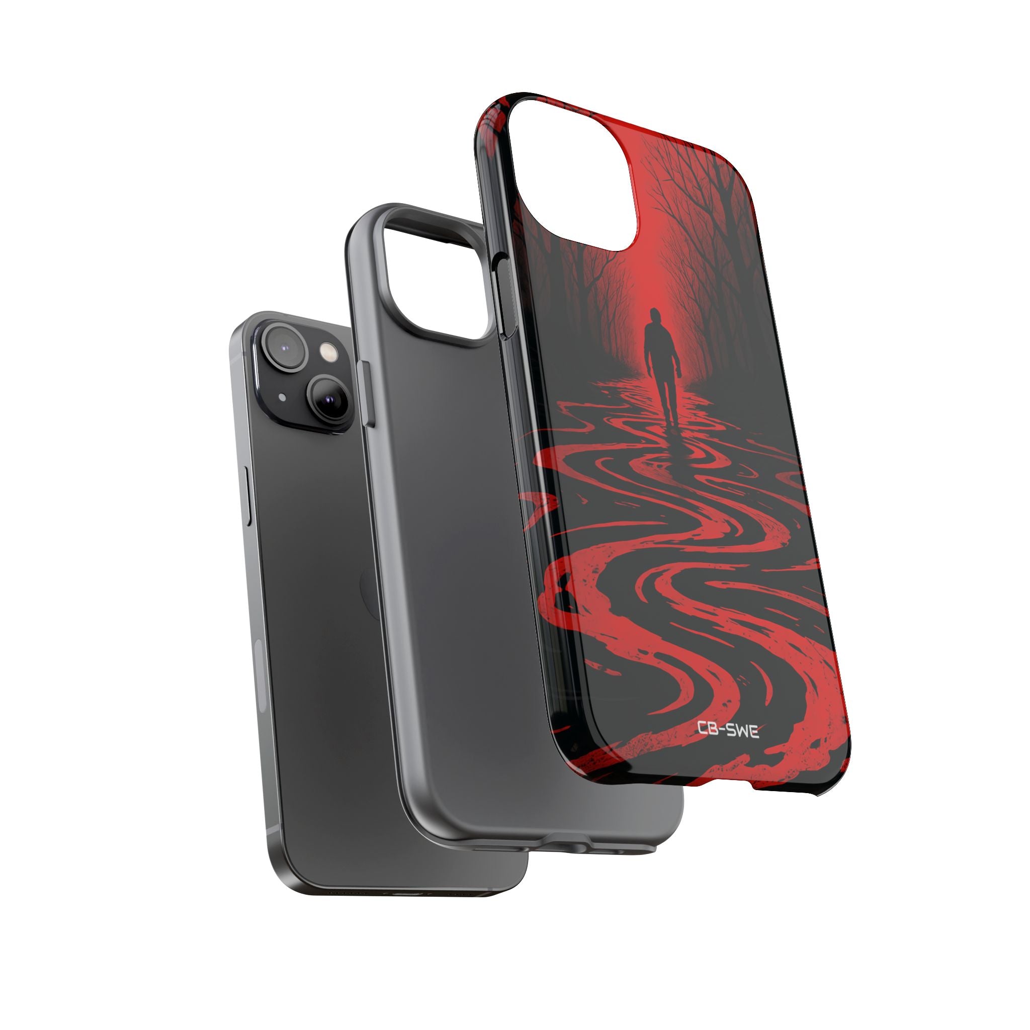 Red Path Mystery - iPhone Case
