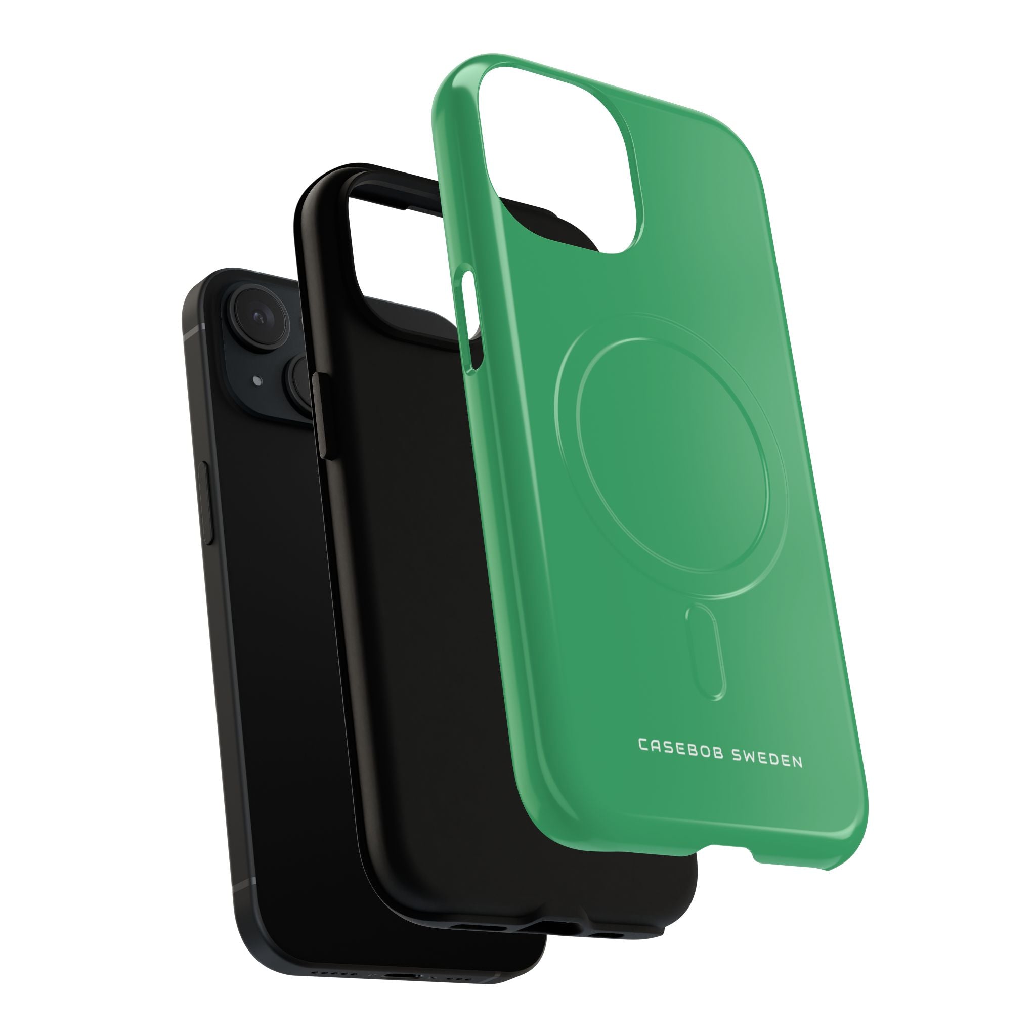 Medium Sea Green iPhone 15  Tough+ Phone Case