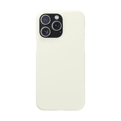 Ivory iPhone 15 - Slim Phone Case