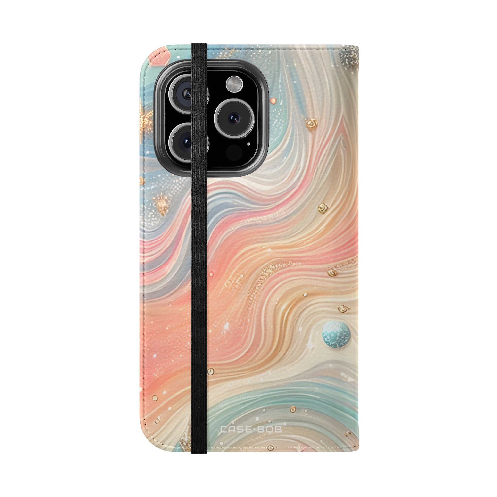 Celestial Waves - iPhone 16 Pro Case - Lompakkokotelo