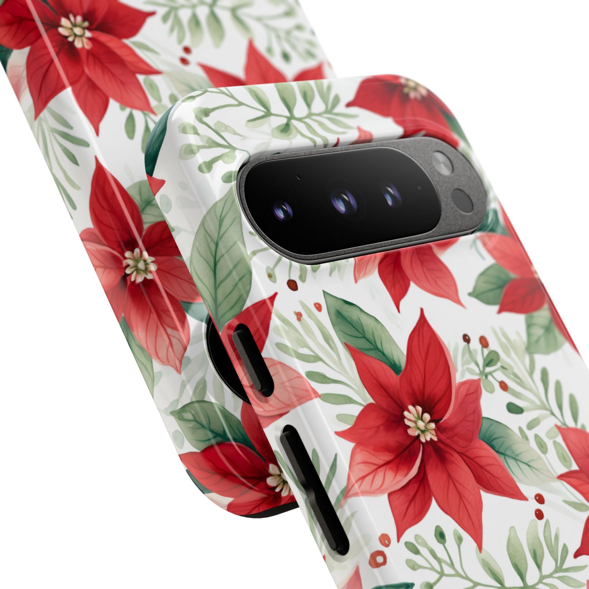 Poinsettias Bloom Bright - Google Pixel Case